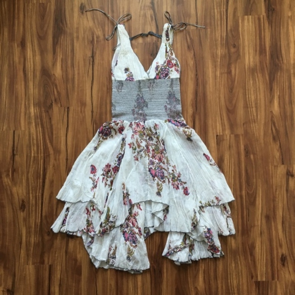 RARE - Free People FP One Wisteria & Lattice dress - Picture 3 of 4